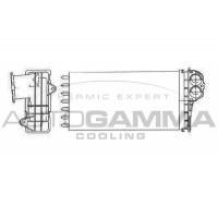 105926 AUTOGAMMA Теплообмінник обігрів салону