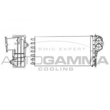 105926 AUTOGAMMA Теплообмінник обігрів салону