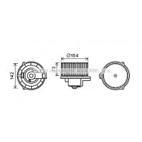 MS8620 AVA QUALITY COOLING Вентилятор салону