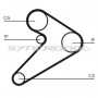 SY0517N SYNCRONIX Зубчастий ремінь