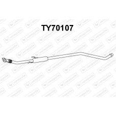 TY70107 VENEPORTE Предглушник вихлопних газів