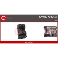 CWR77012GS CASCO Вимикач склопідйомник