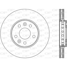 BDA2798.20 OPEN PARTS Гальмівний диск