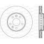 BDA2798.20 OPEN PARTS Гальмівний диск