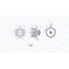 069412352010 MAGNETI MARELLI Вентилятор салону