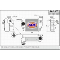 702.067 AHE Интеркулер