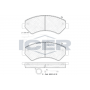 141836-203 ICER Комплект гальмівних колодок дисковий гальм