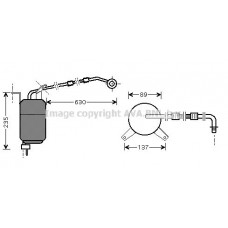 JRD033 AVA QUALITY COOLING Осушувач кондиціонера