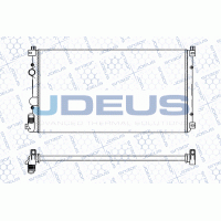 M-023125A JDEUS Радіатор охолодження двигуна