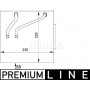 AE 49 000P MAHLE Випарник кондиціонера