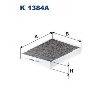 Фільтр повітря у внутрішньому просторі FILTRON K 1384A