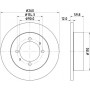 MDC1369 MINTEX Гальмівний диск