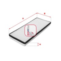 S 3013 C SOFIMA Фільтр повітря у внутрішньому просторі