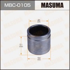 MBC-0105 MASUMA Поршень корпус скоби гальма