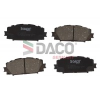 322016 DACO Germany Комплект гальмівних колодок дисковий гальм
