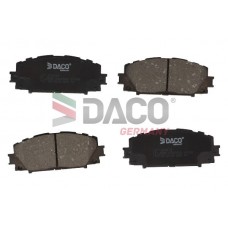 322016 DACO Germany Комплект гальмівних колодок дисковий гальм