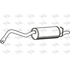 P2343 FENNO Глушник вихлопних газів кінцевий