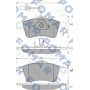 FO 907281 FOMAR Friction КомплеК т гальмівних колодок, дискове гальмо