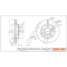 DP1010.11.0573 Dr!ve+ Гальмівний диск
