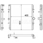 CR 1436 000S MAHLE Радіатор охолодження двигуна