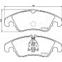 PA-0916AF JAPANPARTS Комплект гальмівних колодок дисковий гальм