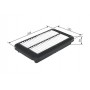F 026 400 231 BOSCH Повітряний фільтр