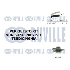 55B0021 RUVILLE Водяний насос комплект зубчастого ременя