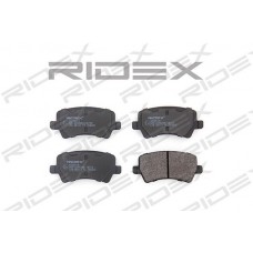 402B0141 RIDEX Комплект гальмівних колодок дисковий гальм