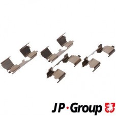 1163651510 JP GROUP Комплектуючі колодки дискового гальма