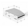 CK9922C TECNECO FILTERS Фільтр повітря у внутрішньому просторі