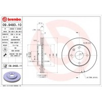 BS 8511 BRECO Гальмівний диск