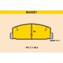 BA2257 BARUM Комплект гальмівних колодок дисковий гальм