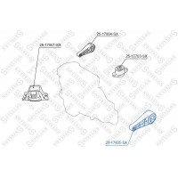 25-17805-SX STELLOX Підвіска двигун