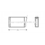 OL6196 AVA QUALITY COOLING Теплообмінник обігрів салону