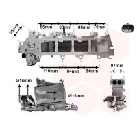 58004376 VAN WEZEL Интеркулер