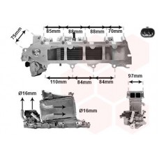 58004376 VAN WEZEL Интеркулер