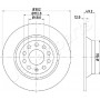 DP-0915 JAPANPARTS Гальмівний диск