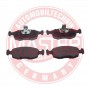 13046071262N-SET-MS MASTER-SPORT GERMANY Комплект гальмівних колодок дисковий гальм