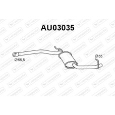 AU03035 VENEPORTE Предглушник вихлопних газів