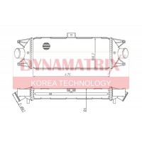 Интеркулер DYNAMATRIX DR96727