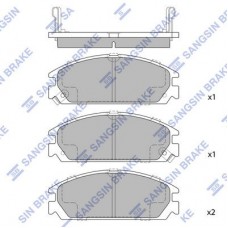 SP1346 Hi-Q Комплект гальмівних колодок дисковий гальм