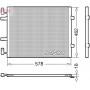 WG2169936 WILMINK GROUP Конденсатор кондиціонера