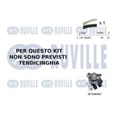 55B0022 RUVILLE Водяний насос комплект зубчастого ременя