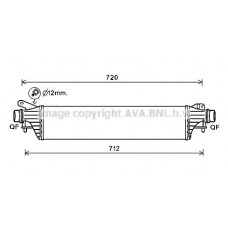 OL4662 AVA QUALITY COOLING Интеркулер