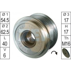 ZN5524 ERA Механізм вільного ходу генератора