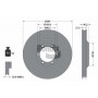 BDS1802 BENDIX Braking Гальмівний диск