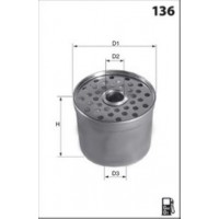 LFDE103 LUCAS FILTERS Паливний фільтр