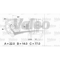 436685 VALEO Генератор