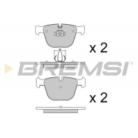 BP3115 BREMSI Комплект гальмівних колодок дисковий гальм