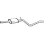 284-555 BOSAL Середній глушник вихлопних газів